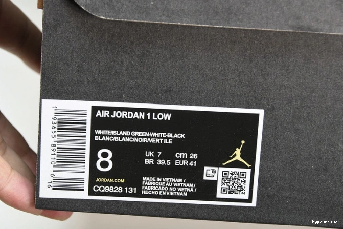 HYPE Green 1 CQ9828-131 Low Island Jordan Air 0703